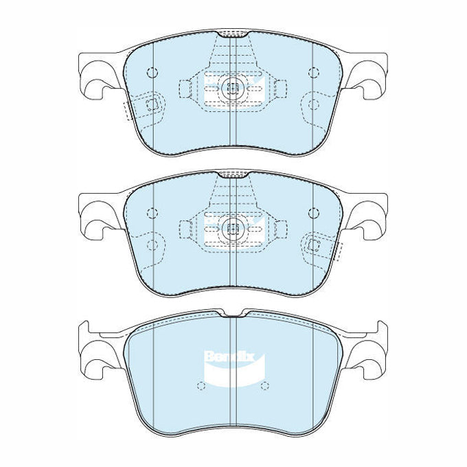 Bendix GCT Disc Pads DB2557GCT