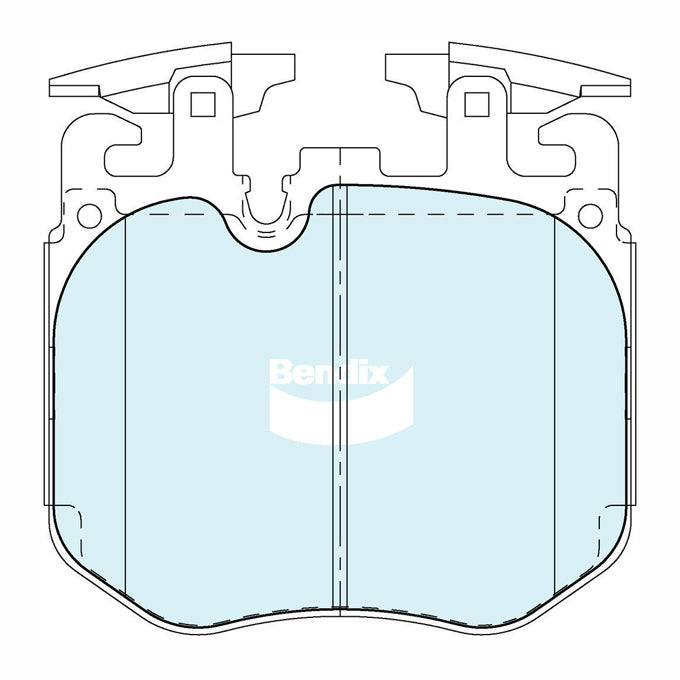 Bendix Euro+ Disc Pads DB2562EU