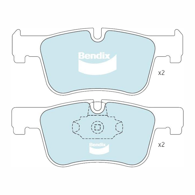 Bendix Euro+ Disc Pads DB2563EU