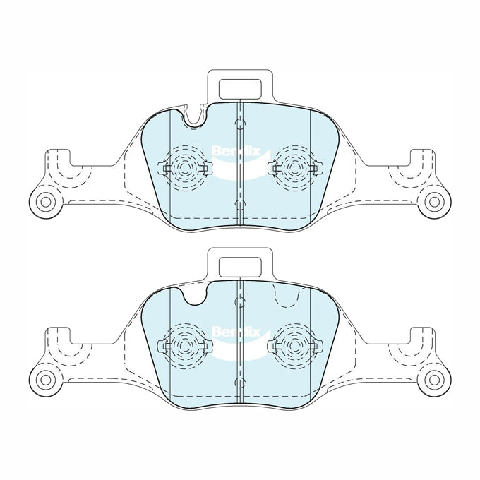Bendix Euro+ Disc Pads DB2564EU