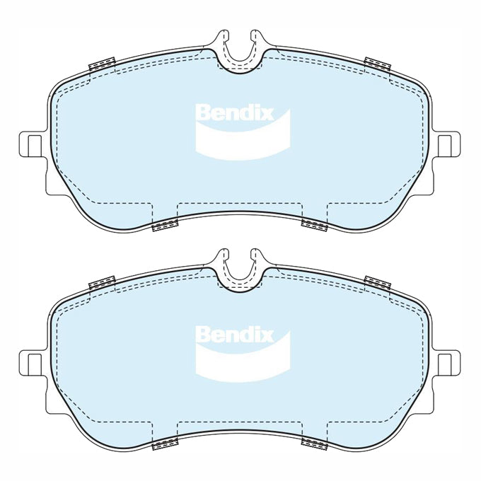 Bendix Heavy Duty Disc Pads DB2596HD