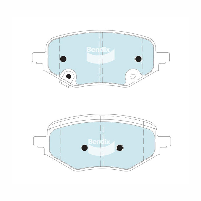 Bendix GCT Disc Pads DB2632GCT