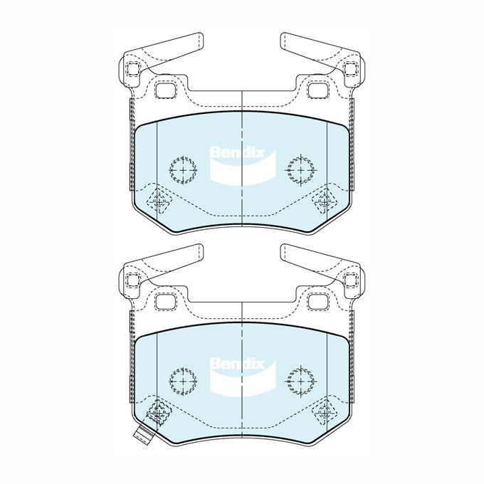 Bendix SRT Disc Pads DB2647SRT