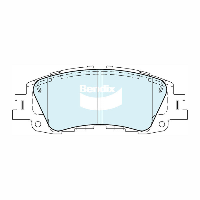 Bendix GCT Disc Pads DB2649GCT