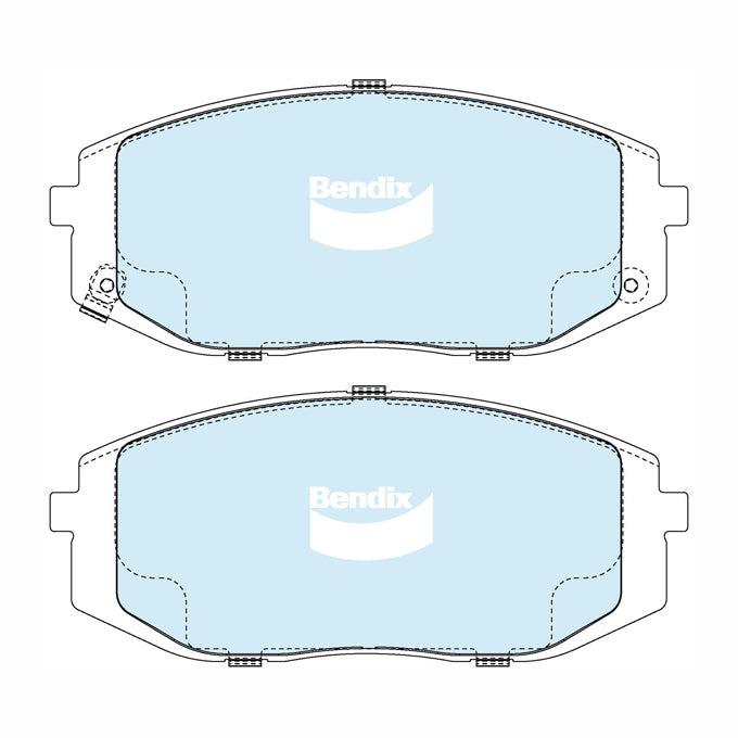 Bendix Heavy Duty Disc Pads DB2650HD
