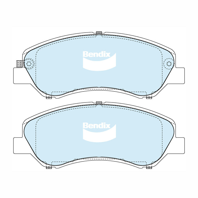 Bendix Heavy Duty Disc Pads DB2655HD