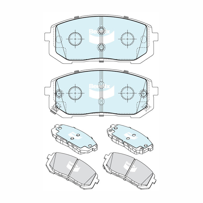 Bendix GCT Disc Pads DB2663GCT