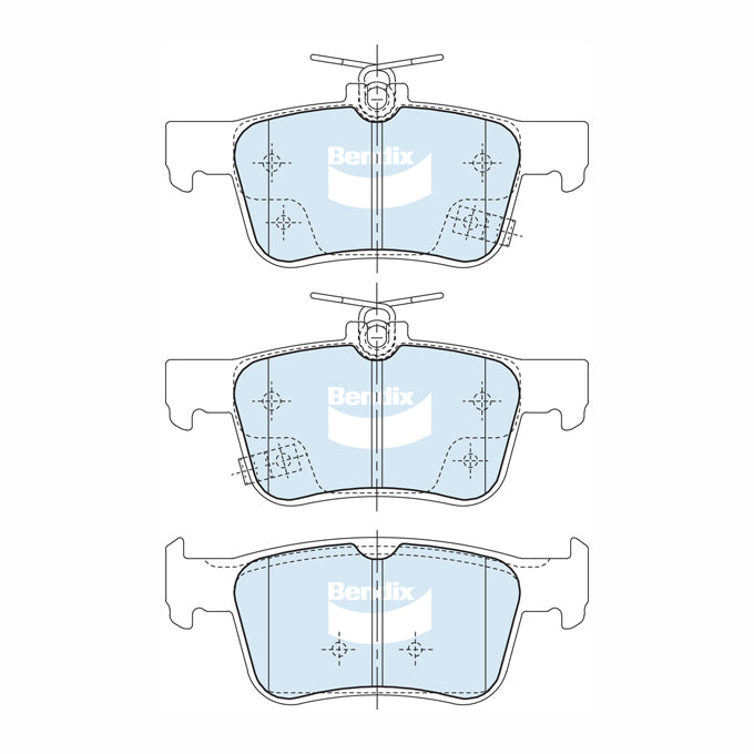 Bendix GCT Disc Pads DB2678GCT