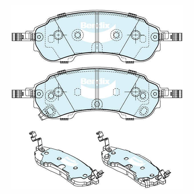 Bendix Ultimate 4WD Disc Pads DB2689ULT4WD