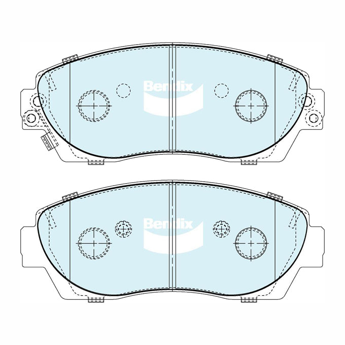 Bendix Ultimate+ Disc Pads DB2698ULT+