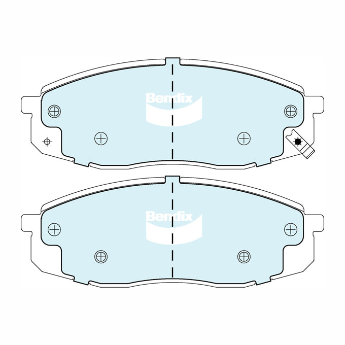 Bendix 4WD Disc Pads DB2708-4