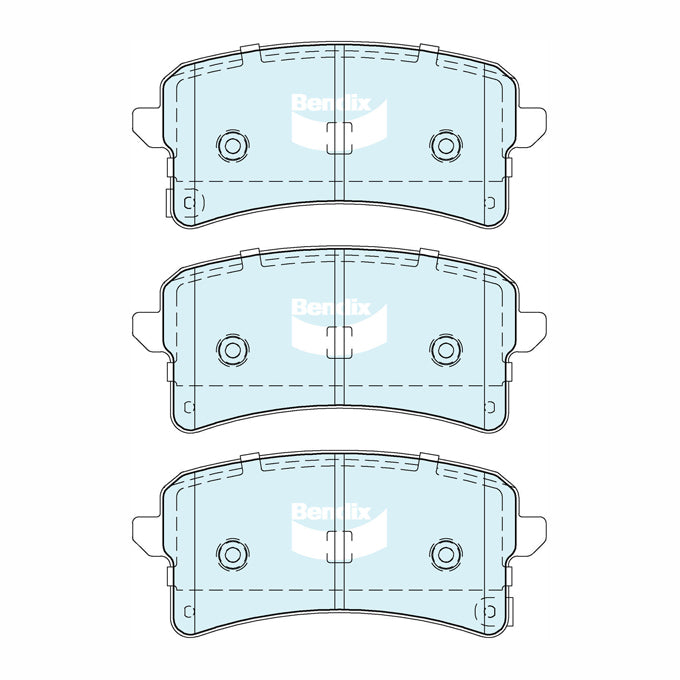 Bendix 4WD Disc Pads DB2709-4
