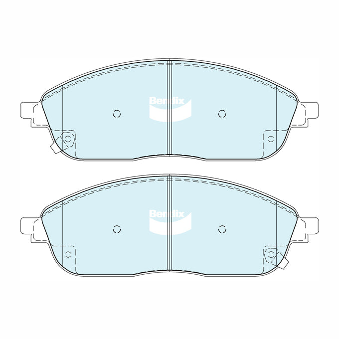 Bendix 4WD Disc Pads DB2711-4