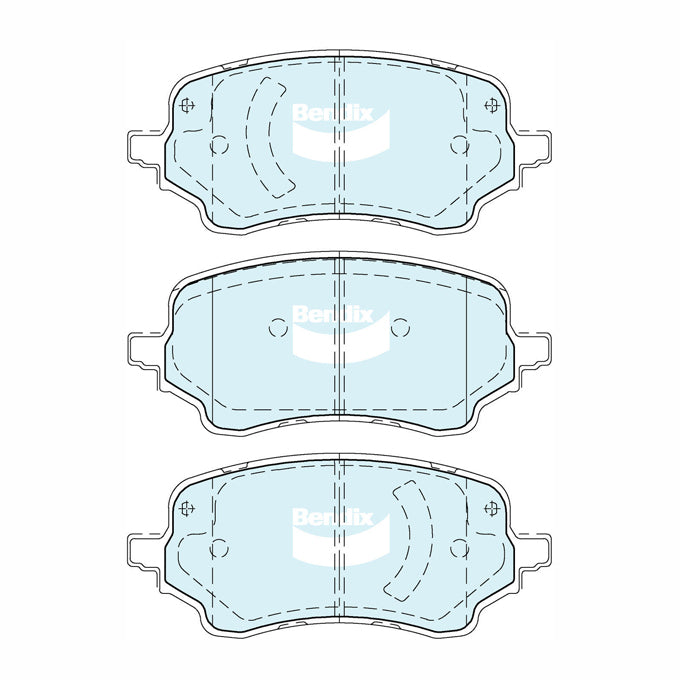 Bendix GCT Disc Pads DB2725GCT