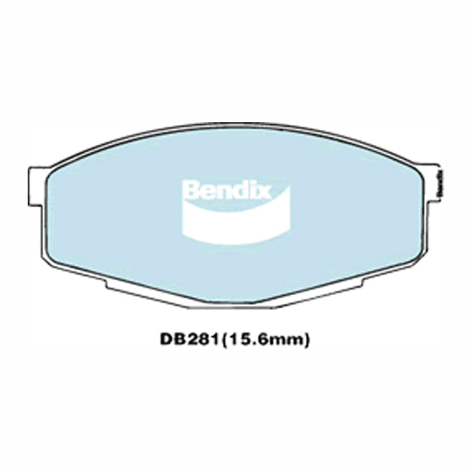 Bendix GCT Disc Pads DB281GCT