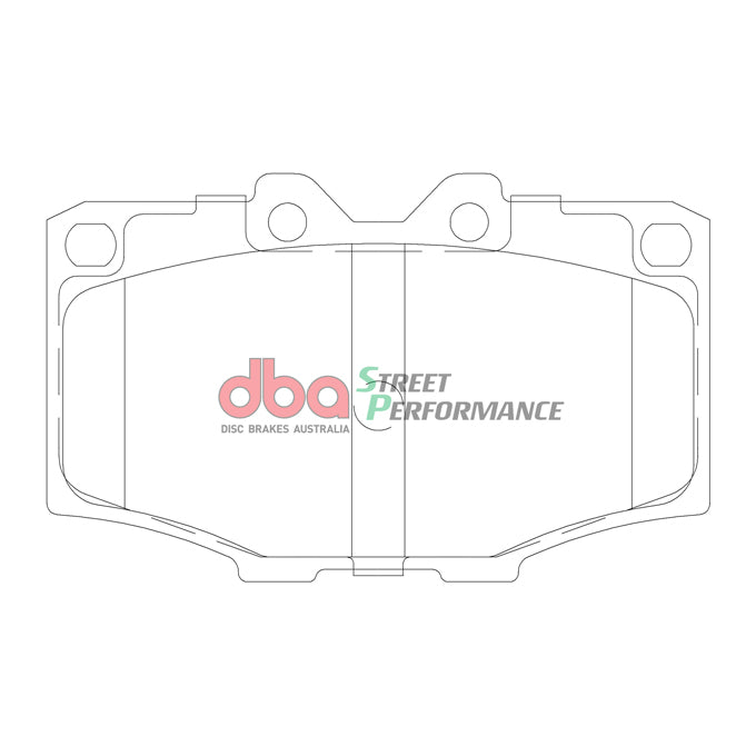 DBA Street Performance Disc Pads DB288SP
