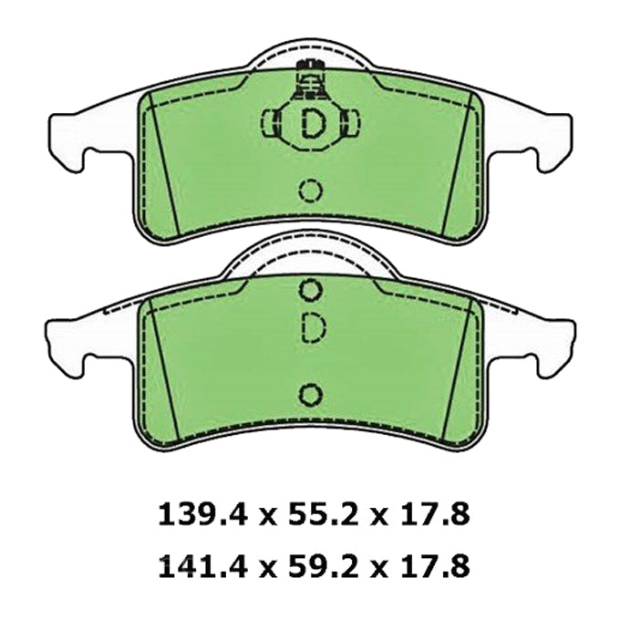 Protex Ultra Select Disc Pads CDB3007M