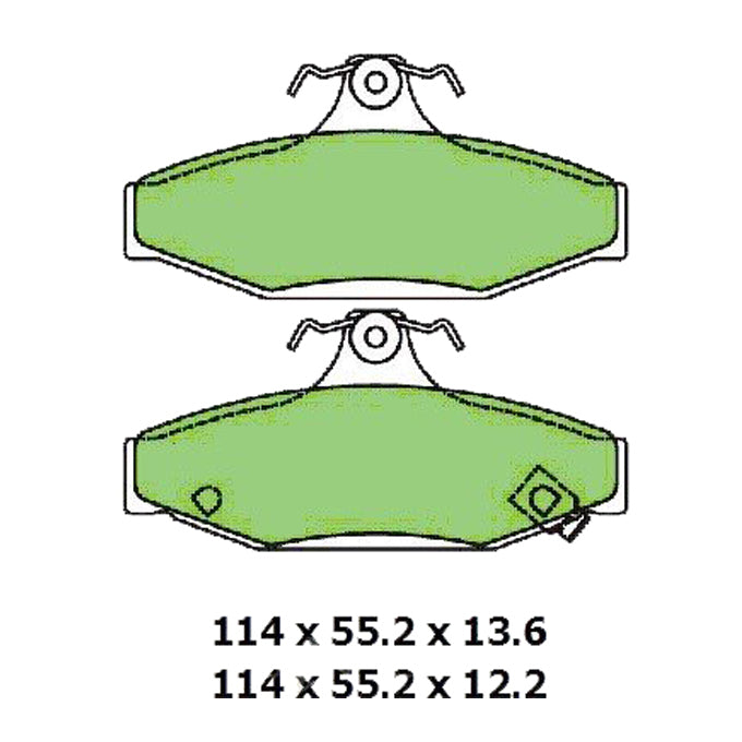 Protex Ultra Select Disc Pads CDB3021M