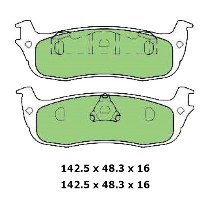 Protex Ultra Select Disc Pads CDB3024M