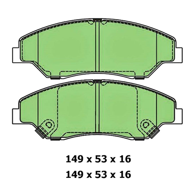 Protex Ultra Select Disc Pads CDB3025M