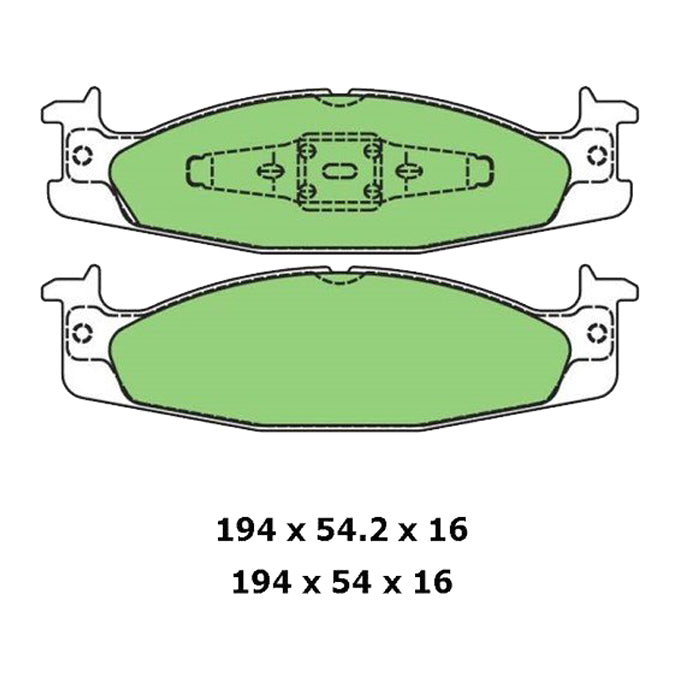 Protex Ultra Select Disc Pads CDB3030M