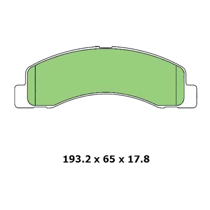 Protex Ultra Select Disc Pads CDB3034M