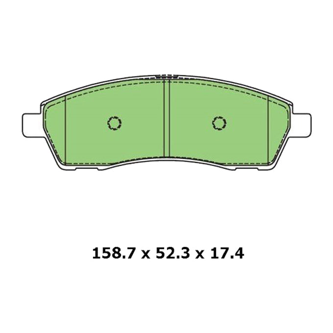 Protex Ultra Select Disc Pads CDB3035M