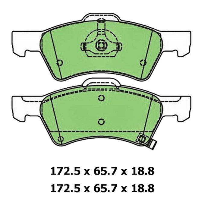 Protex Ultra Select Disc Pads CDB3051M