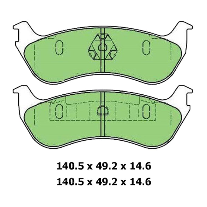 Protex Ultra Select Disc Pads CDB3059M