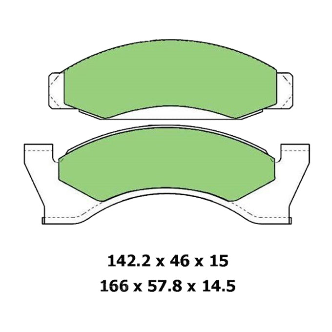 Protex Ultra Select Disc Pads CDB3085M