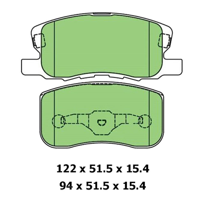 Protex Ultra Select Disc Pads CDB3092M