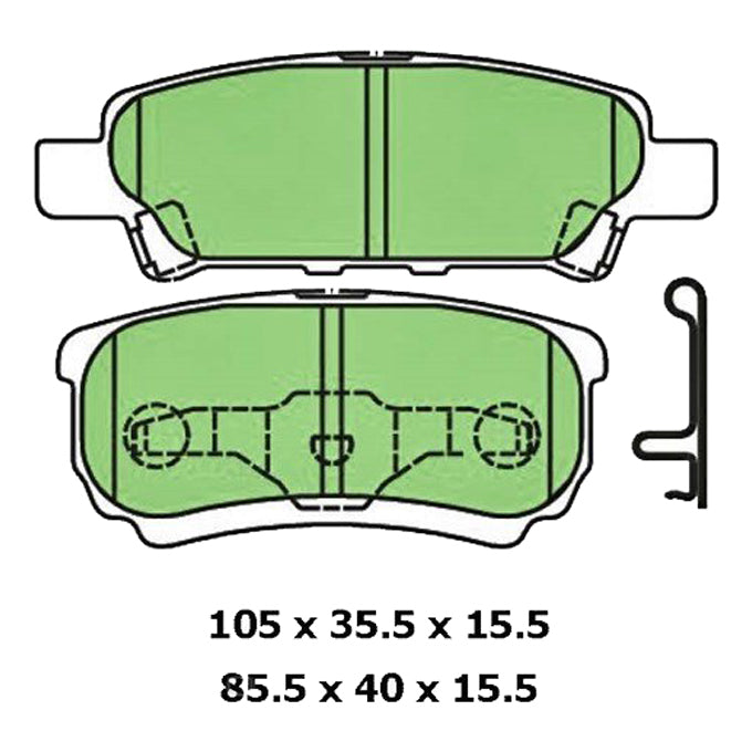 Protex Ultra Select Disc Pads CDB3097M