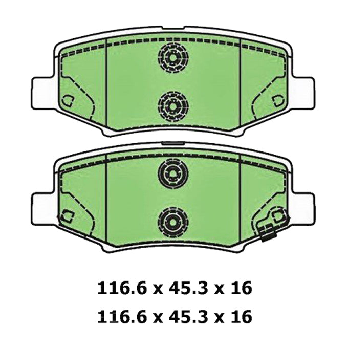 Protex Ultra Select Disc Pads CDB3120M