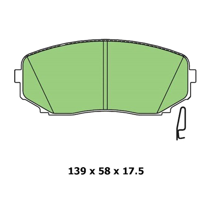 Protex Ultra Select Disc Pads CDB3132M