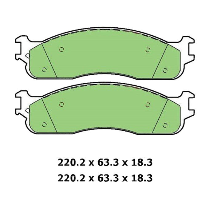 Protex Ultra Select Disc Pads CDB3159M