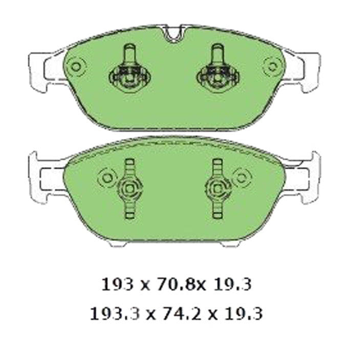Protex Ultra Select Disc Pads CDB3182M