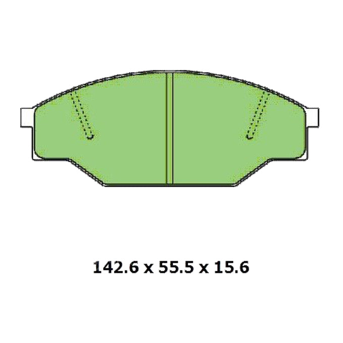 Protex Blue Disc Pads DB318B