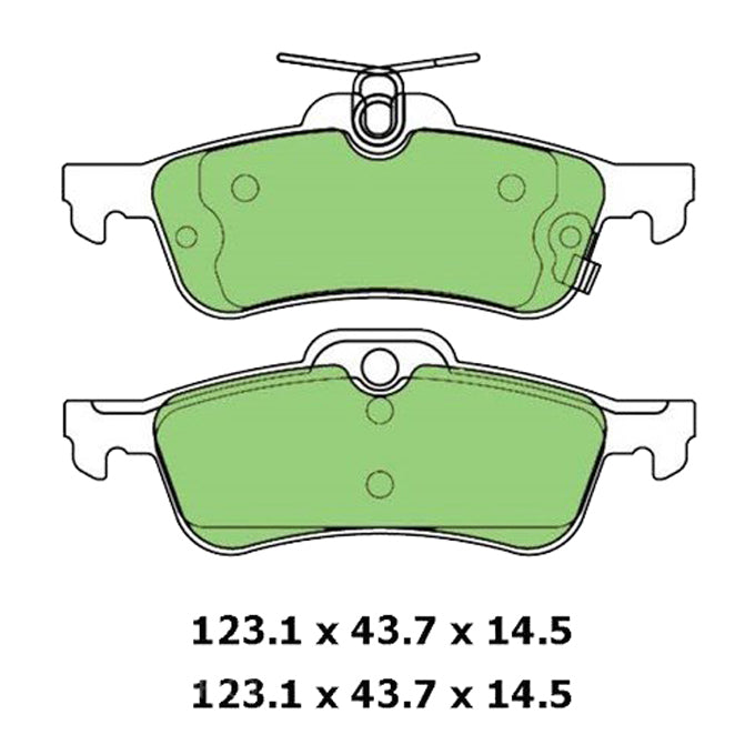 Protex Ultra Select Disc Pads CDB3199M