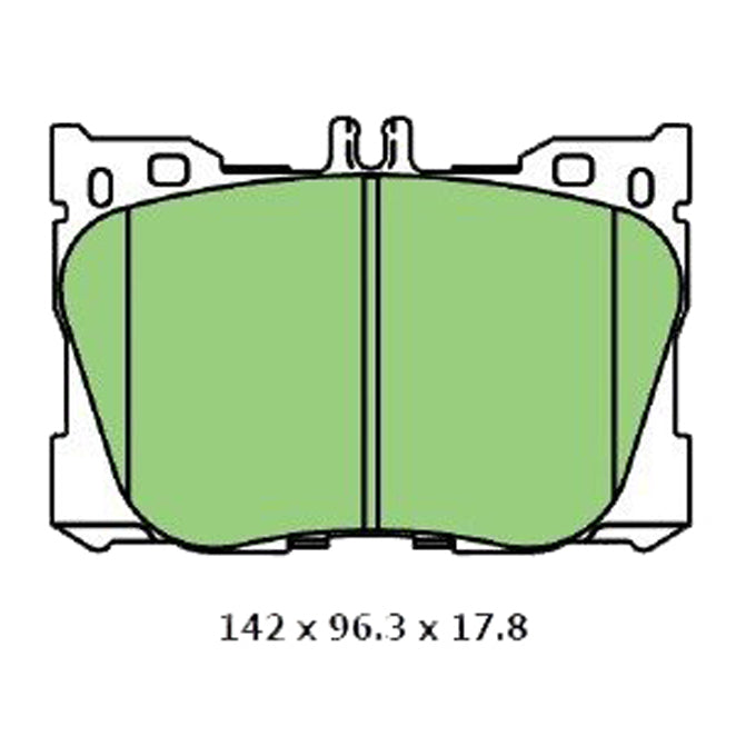 Protex Ultra 4WD Brake Pads DB3235F