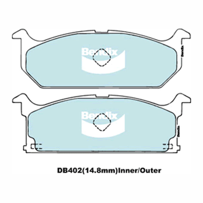 Bendix GCT Disc Pads DB402GCT