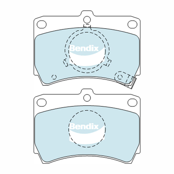 Bendix GCT Disc Pads DB406GCT