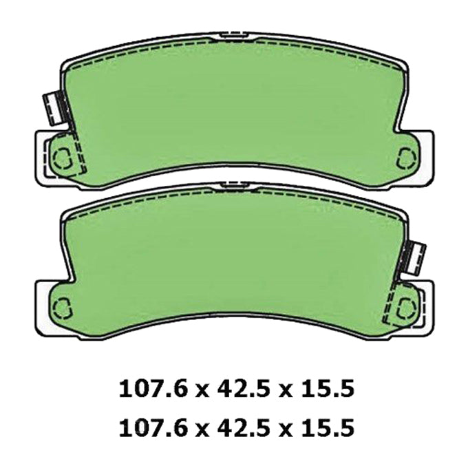 Protex Ultra Select Disc Pads CDB422M