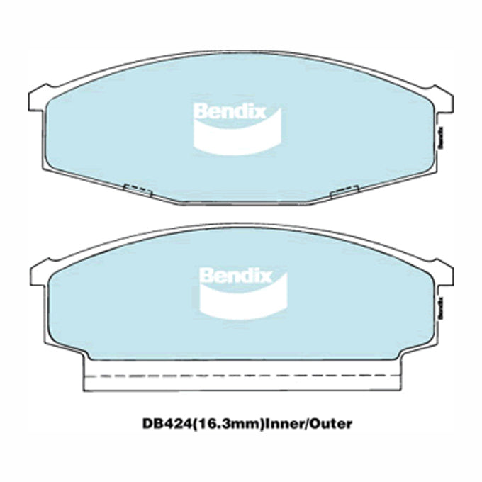 Bendix GCT Disc Pads DB424GCT