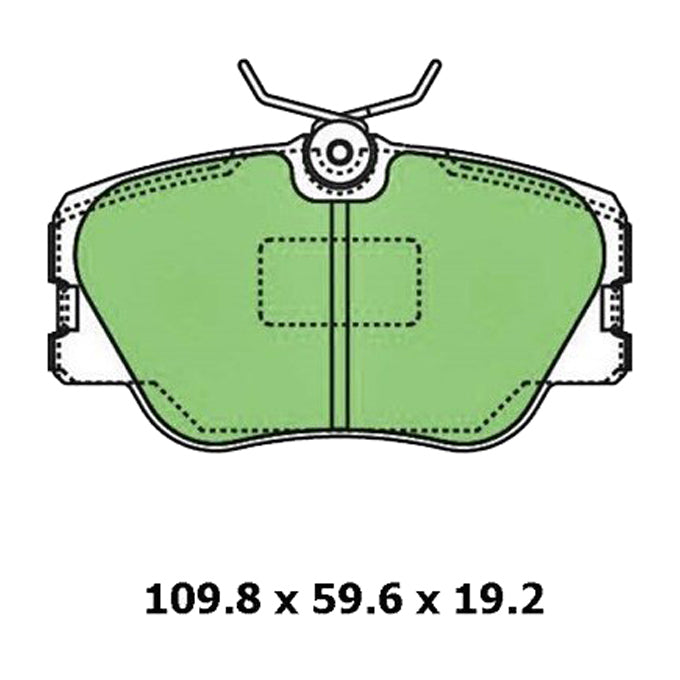 Protex Ultra Ceramic Disc Pads DB425CP