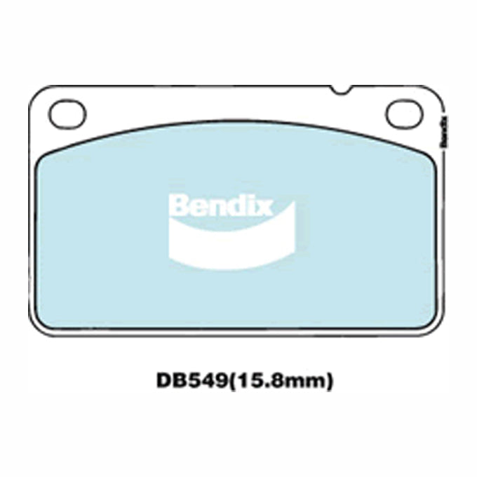 Bendix Euro+ Disc Pads DB549EU