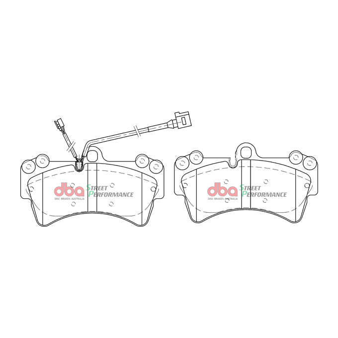 DBA Street Performance Disc Pads DB7878SP