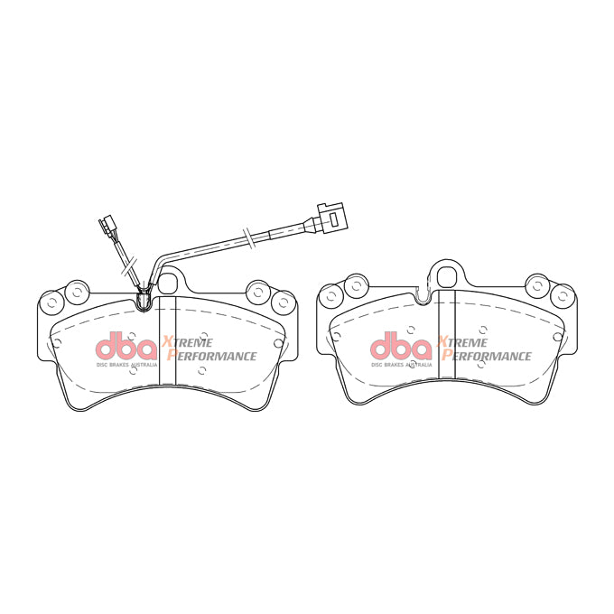 DBA Xtreme Performance Disc Pads DB7878XP