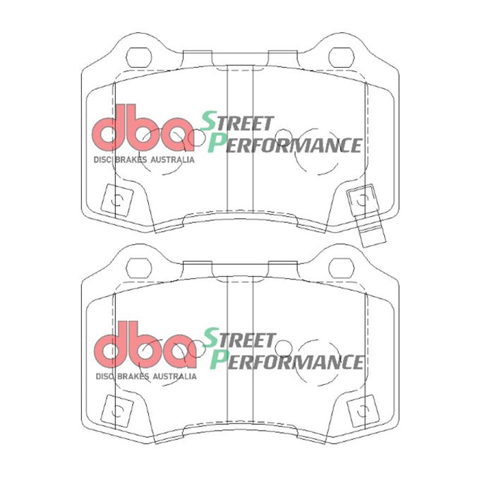 DBA Street Performance Disc Pads DB8805SP