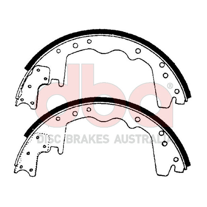 DBA Brake Shoes DBAS1014