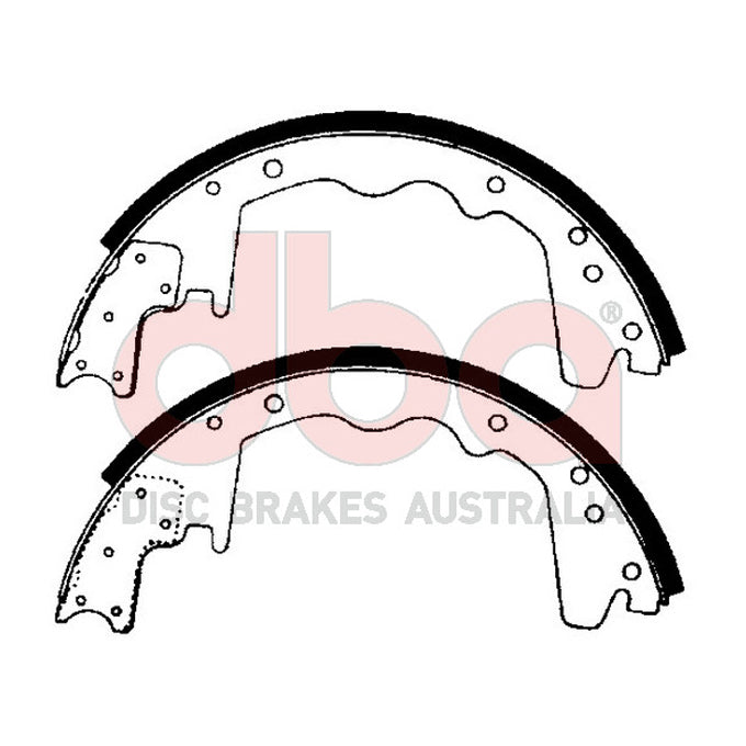 DBA Brake Shoes DBAS1018